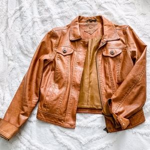 Brown Leather Jacket
